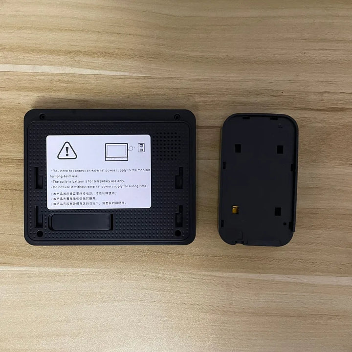 Wireless video doorbell with 4.3" IPS screen and night vision
