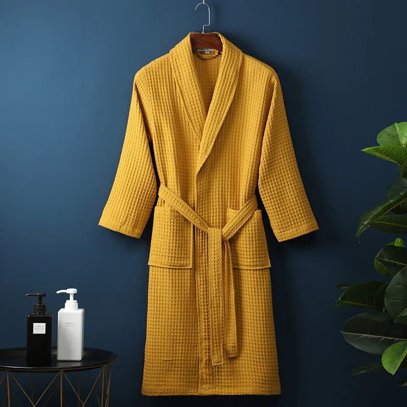 Soft cotton bathrobe for comfort & relaxation - Robin