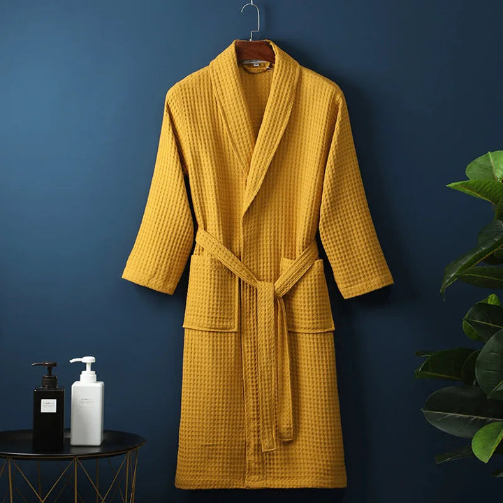 Soft cotton bathrobe for comfort & relaxation - Robin