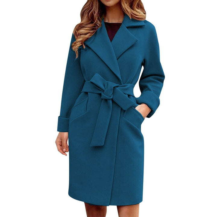 Long Women's Trench Coat Winter Coat - Sienna