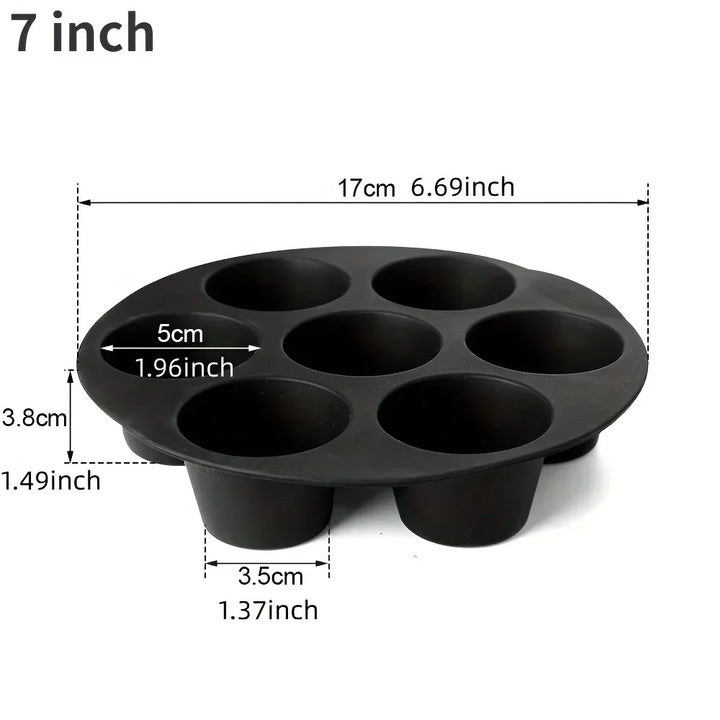 Silikon-Backform für Mikrowelle und Airfryer - FlexiBake