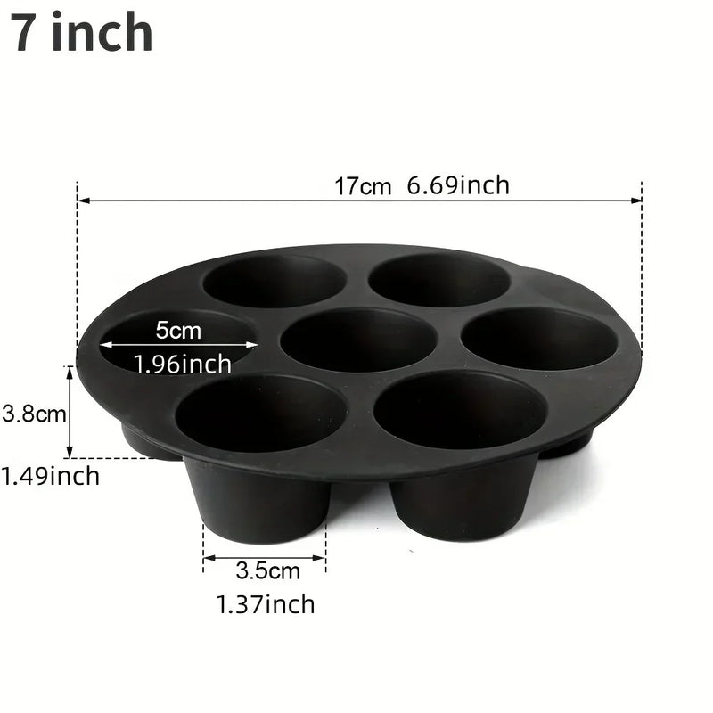 Silikon-Backform für Mikrowelle und Airfryer - FlexiBake