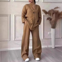 Airy & Stylish Summer Set with Blouse & Wide-Leg Linen Pants – Melina