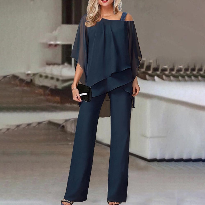 Trendy 2-delt dameoutfit – Eliza