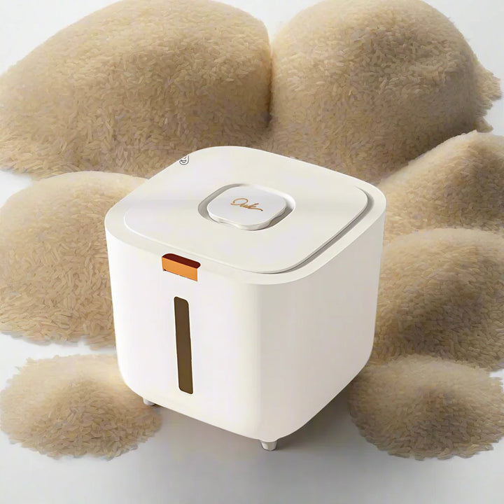 Reislagerschachtel 5–10 kg luftdicht, feuchtigkeits- und insektensicher mit Messbecher – GrainSafe