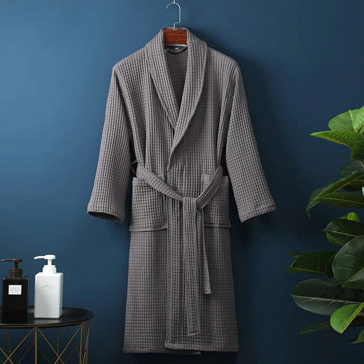 Soft cotton bathrobe for comfort & relaxation - Robin