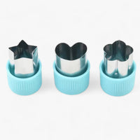 Set creativo de cortadores para galletas y frutas – StarHeart