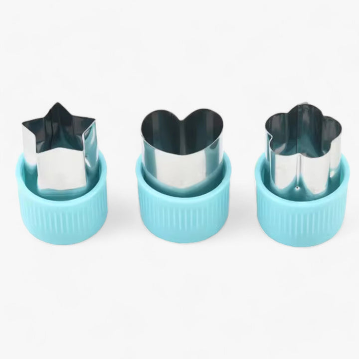 Set creativo de cortadores para galletas y frutas – StarHeart
