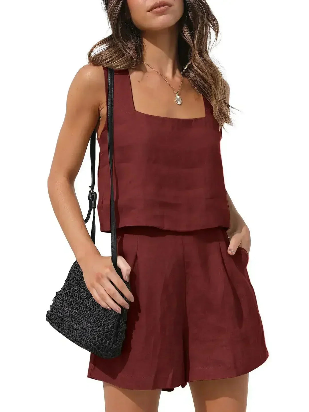 To-delt sommerantrekk med stil – Emilia