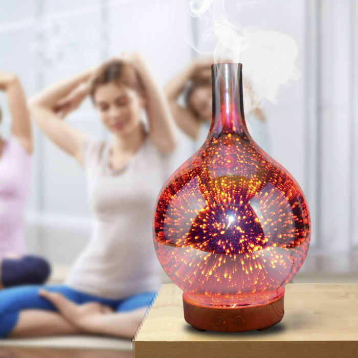 Beroligende og stemningsfuld aromadiffuser – AuroraGlow