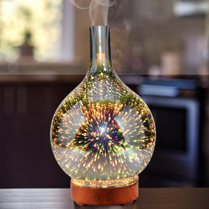 Beroligende og stemningsfuld aromadiffuser – AuroraGlow