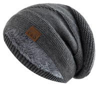 Warm winter hat with fleece lining - Luna
