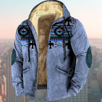 Stylish jacket with indigenous print – Liam