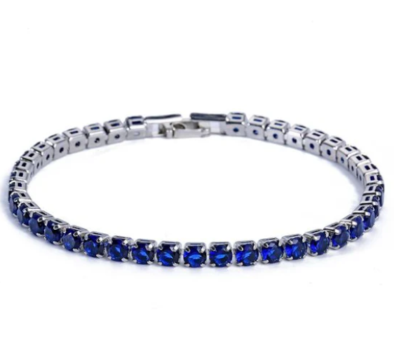 Tennisarmband mit Zirkonia - Aurora