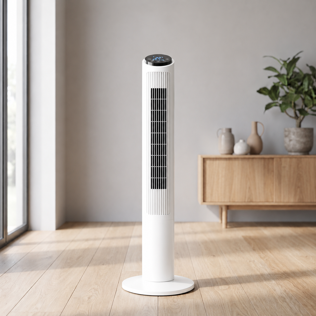 Schlanker Leiser Rotorloser Turmventilator - Aerovex