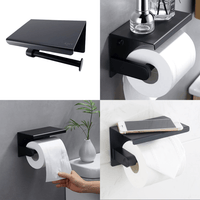 Schlanker Wandmontierter Toilettenhalter - SmartShelf