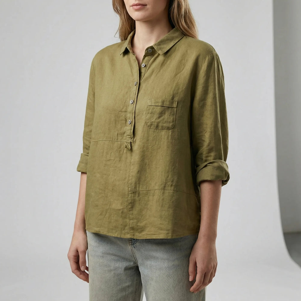 Schlupfhemd Mit Knöpfen - Caroline