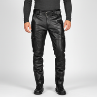 Schmale Motorradlederhose - Daryl
