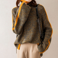 Comfortable and Warm Women's Turtleneck Sweater - Tessa
