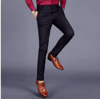 Stilfulde stretch herrebukser - Alex