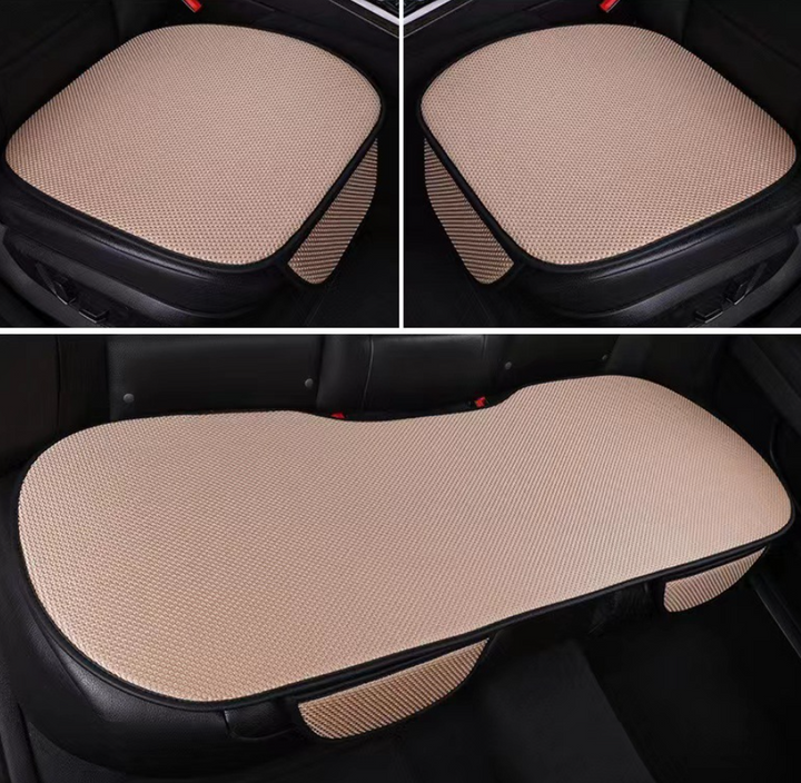Funda de asiento para niños de coche antideslizante de 3 piezas con efecto masaje – CoolRide