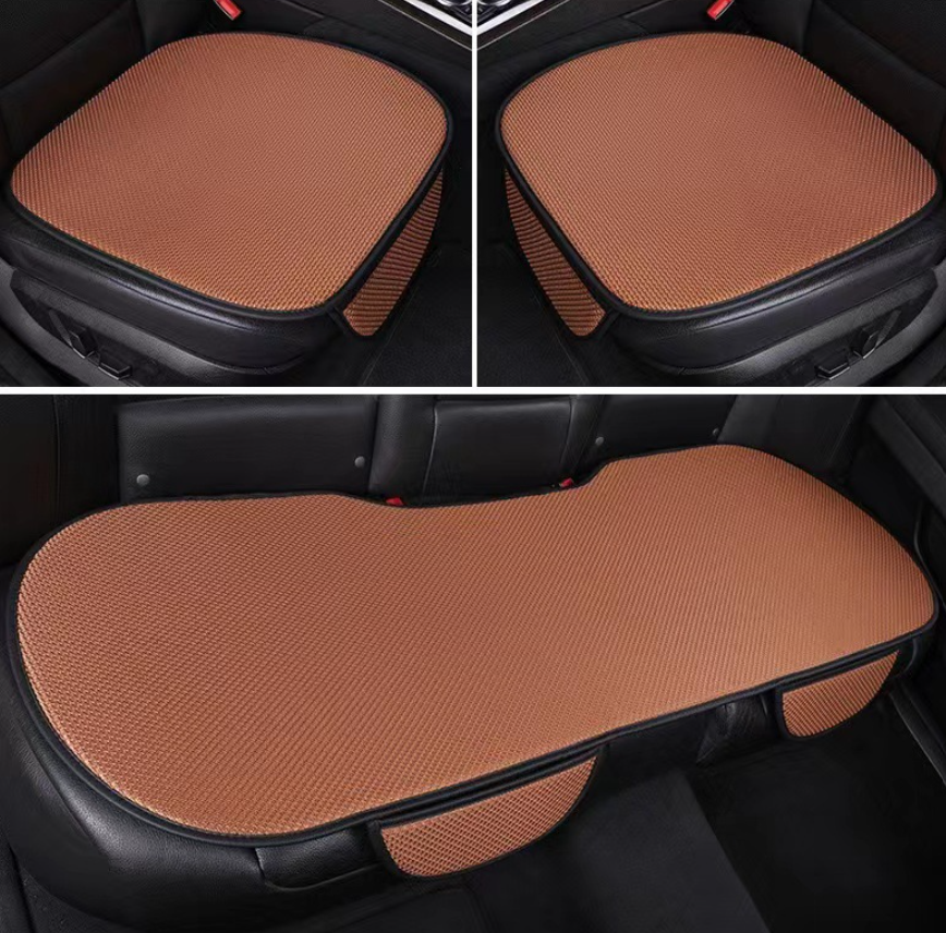 Funda de asiento para niños de coche antideslizante de 3 piezas con efecto masaje – CoolRide