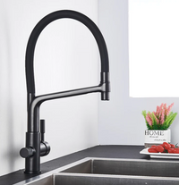 Grifo de cocina con doble salida y filtración de agua – PureFlow Duo