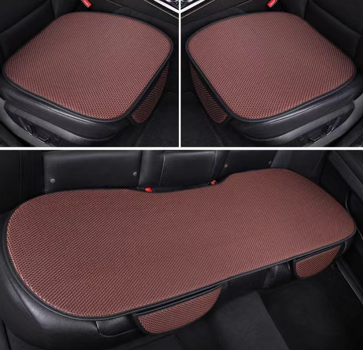 Funda de asiento para niños de coche antideslizante de 3 piezas con efecto masaje – CoolRide