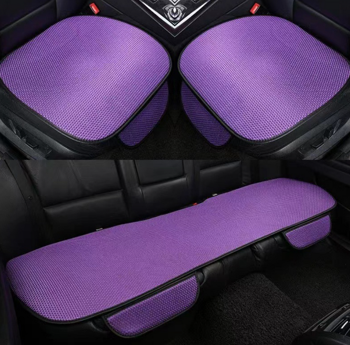 Funda de asiento para niños de coche antideslizante de 3 piezas con efecto masaje – CoolRide