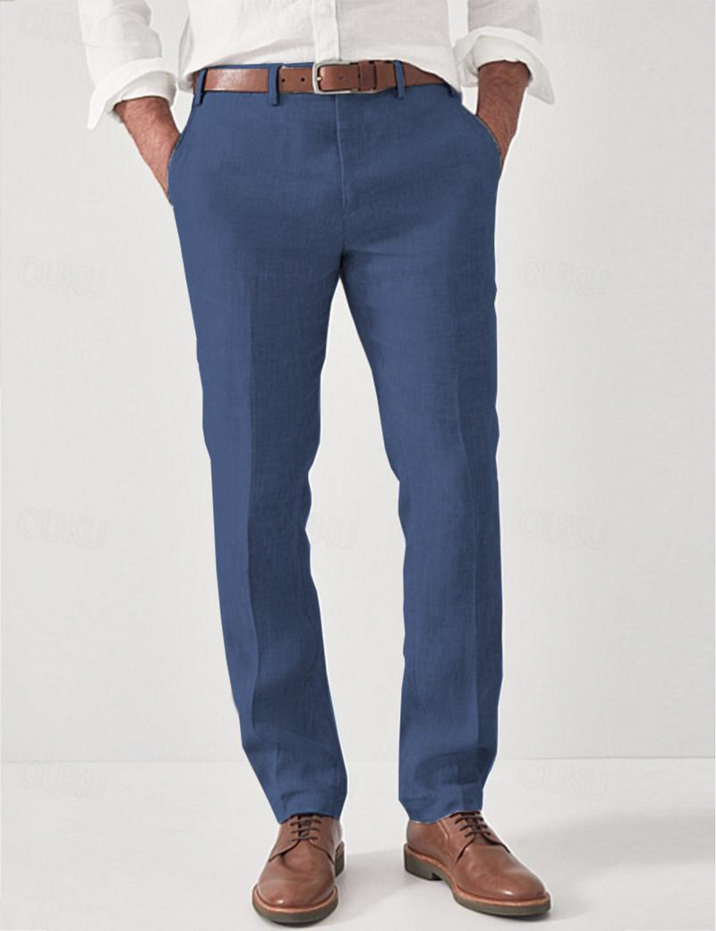 Comfortable Linen Men's Pants – Elias