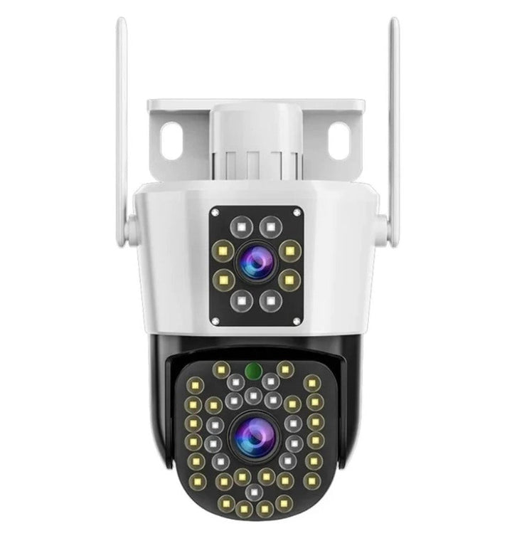 Set of 2 Security Cameras with Dual Lens – DualGuard Max 2-Pack