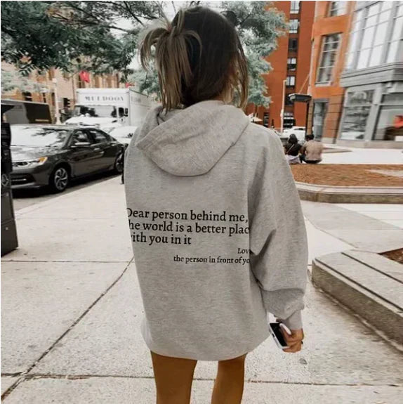 Inspirational Casual Hoodie - Alex