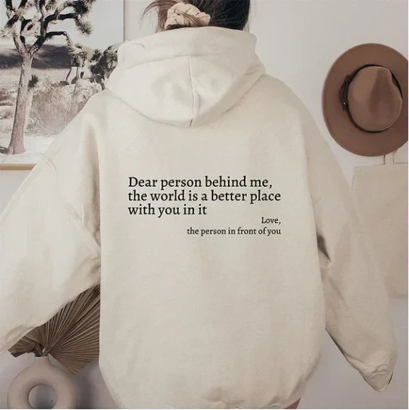 Inspirational Casual Hoodie - Alex