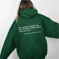 Inspirational Casual Hoodie - Alex