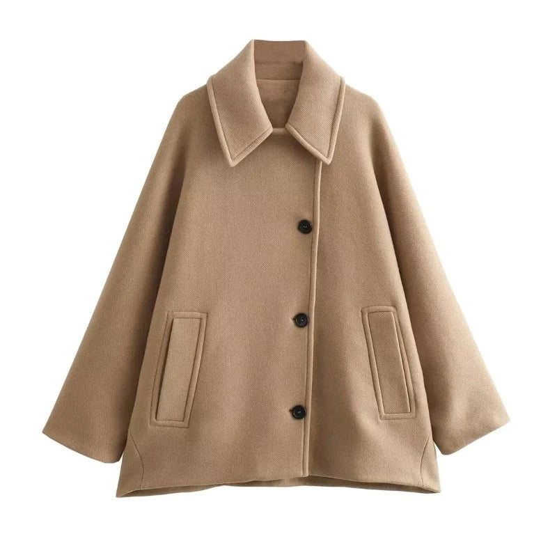 Oversized Women's Winter Coat – Mila