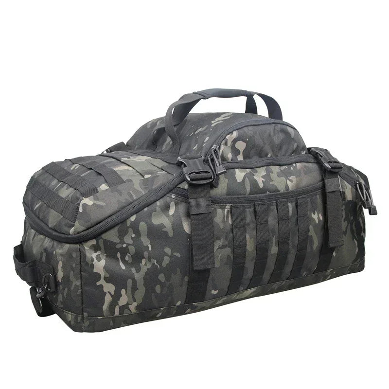 Large Tactical Travel Bag and Backpack - TrailTrek Duffle