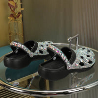 Crystal-Embellished Summer Women's Slip-Ons Made of EVA – Alviera