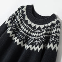 Comfortable knitted sweater for women - Chloe