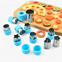 Set creativo de cortadores para galletas y frutas – StarHeart