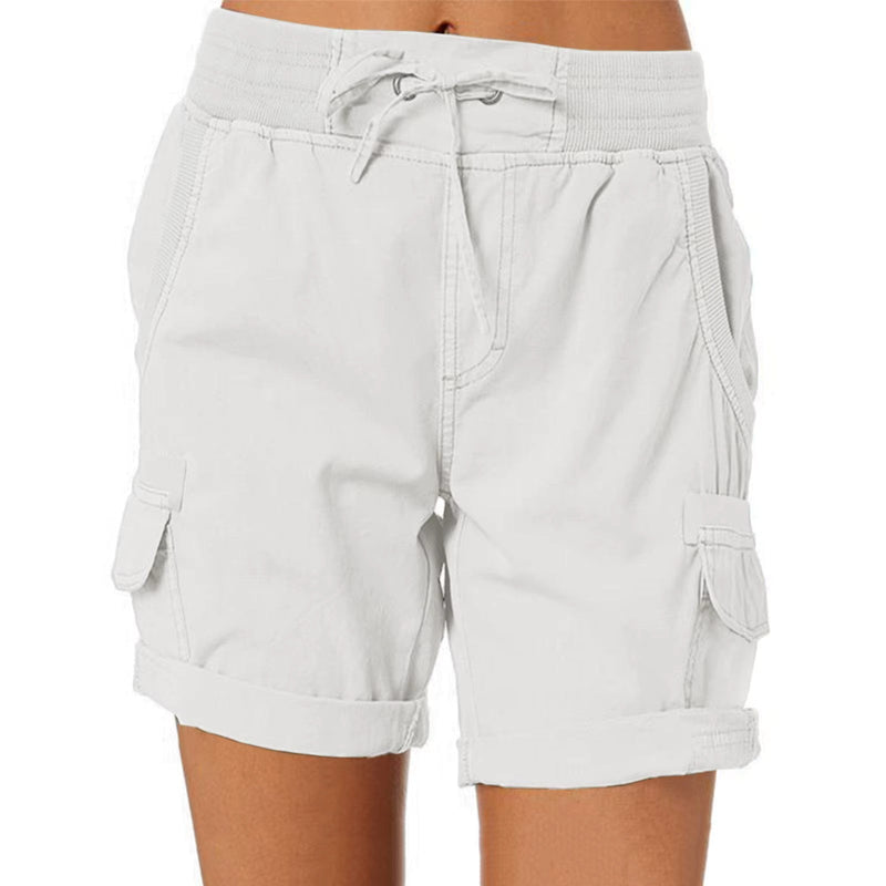 Summery Beach Shorts with Style – Chloe