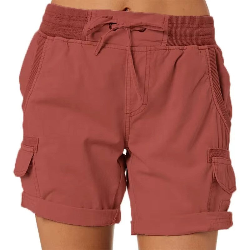 Summery Beach Shorts with Style – Chloe