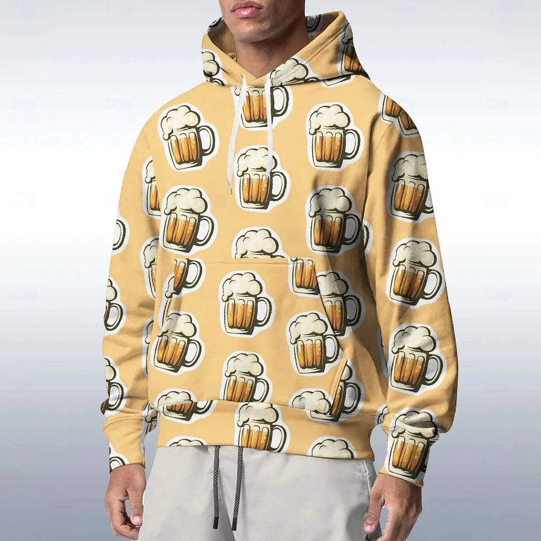 3D Beer Mug Hoodie – ProstStyle Oktoberfest 2025