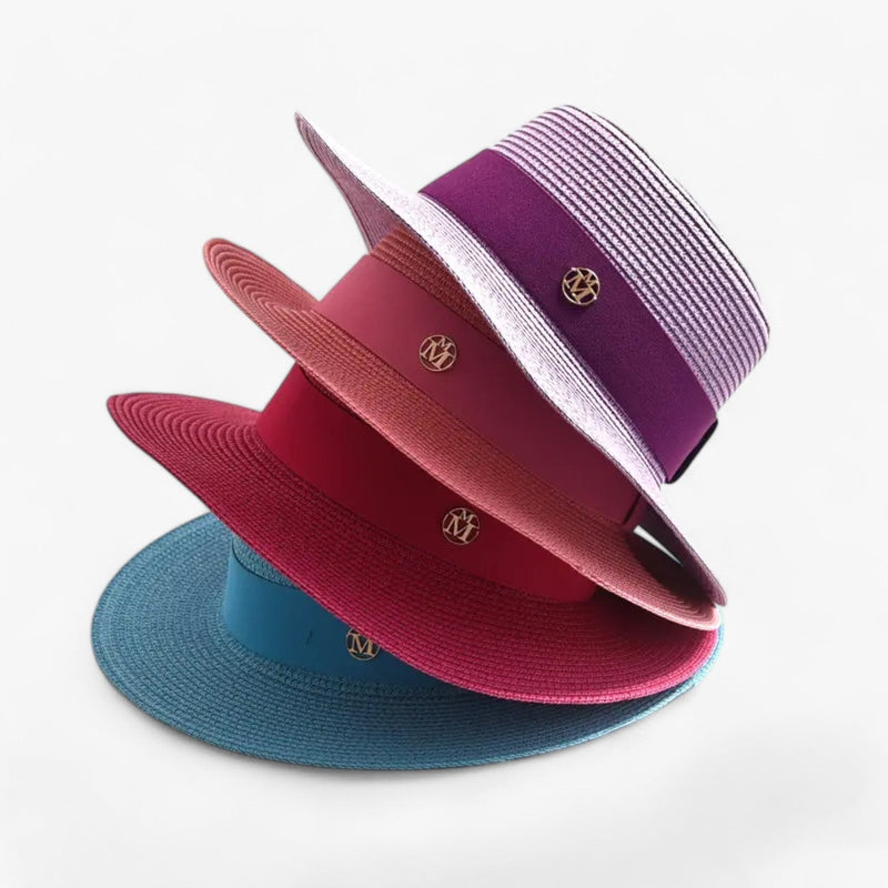 Elegant Women's Straw Hat – Soleil