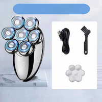 7D Floating Electric Shaver with 5-in-1 Grooming Kit and Waterproof Design – FlexEdge