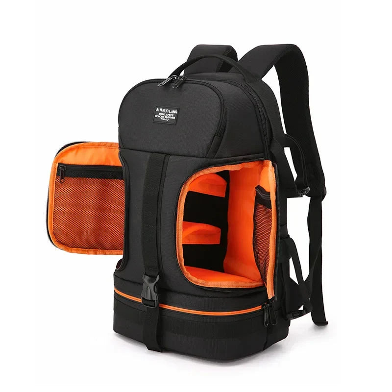 Professional Waterproof DSLR Camera Backpack with Tripod Strap and Rain Cover – Darius