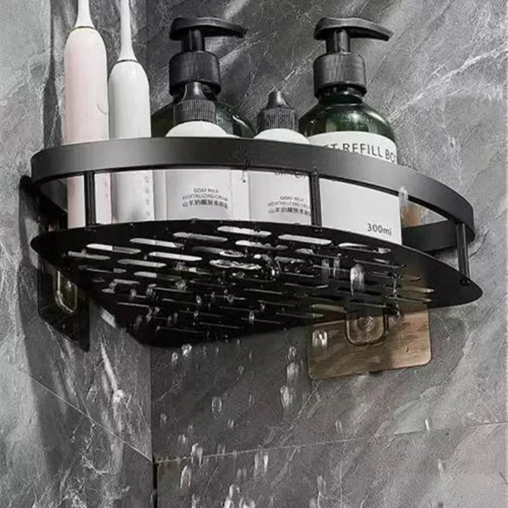 Aluminium Wandregal für Badezimmer-Ecken - Cornerix