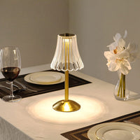 LED Retro bordlampe USB genopladelig - BrillianceGlow