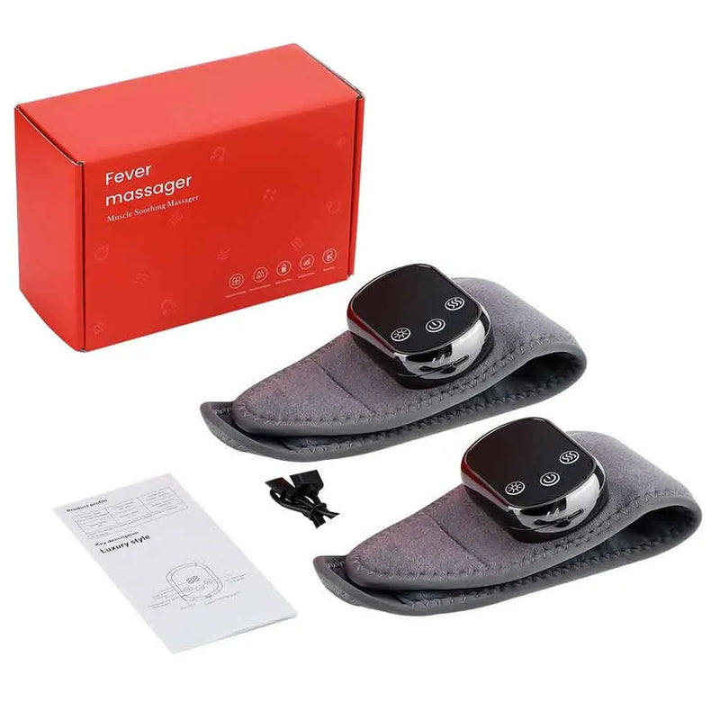3-in-1 Elektrischer Fußmassager mit Wärme & Vibration – Orion