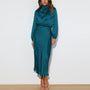 Luxuriöses Satin-Kleid - Evelina