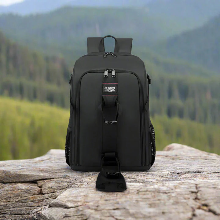 Waterproof Oxford Camera Backpack with Multiple Compartments – Elric